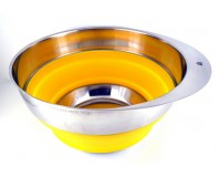 Stahlberg Миска складная желтая 25,4 см